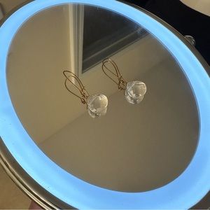 Crystal dangle earrings
